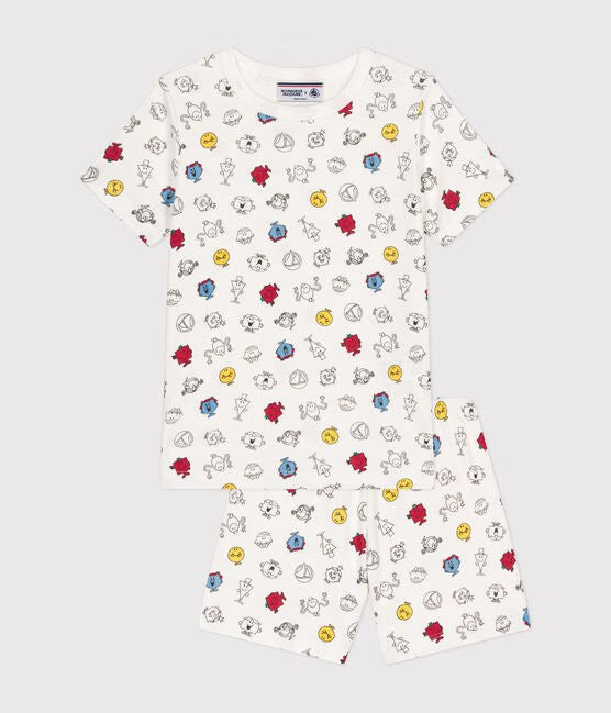 MONSIEUR MADAME CHILDREN'S COTTON SHORT PYJAMAS