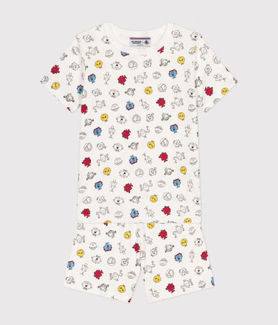 MONSIEUR MADAME CHILDREN'S COTTON SHORT PYJAMAS