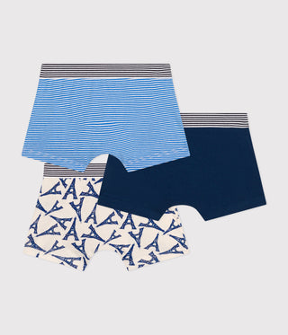 BOY'S ORGANIC COTTON BOXERS - 3-PACK