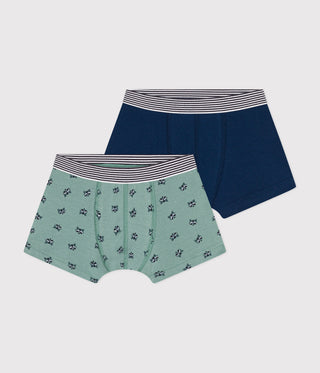 BOY'S ORGANIC COTTON BOXERS - 2-PACK