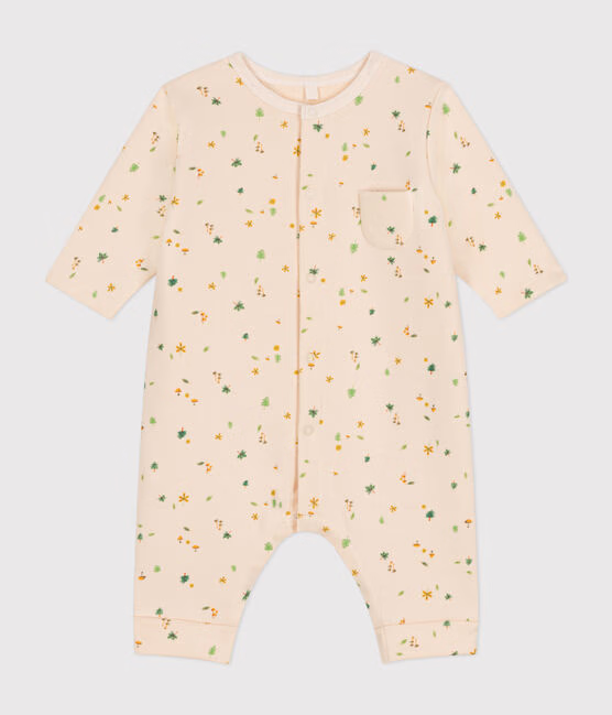 BABIES' FLEECE JUMPSUIT