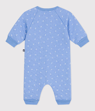 BABY BOY'S ANCHOR PRINT COTTON PLAYSUIT