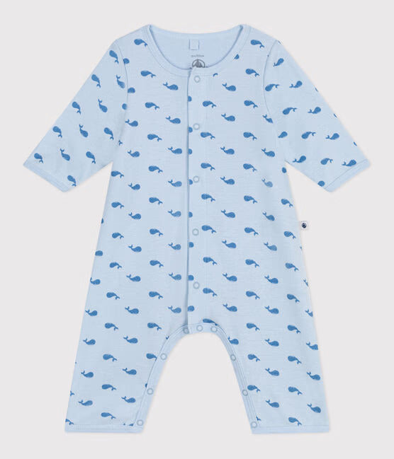 BABIES' COTTON SLEEPSUIT