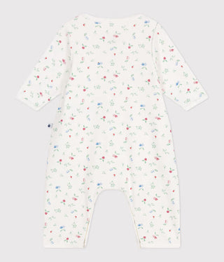 BABY BOY'S ORGANIC COTTON FOOTLESS SLEEPSUIT