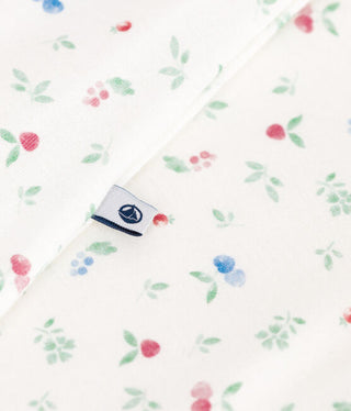 BABY BOY'S ORGANIC COTTON FOOTLESS SLEEPSUIT