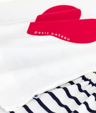 GIRL'S ORGANIC COTTON PYJACOURT