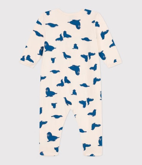 BABIES' COTTON SLEEPSUIT