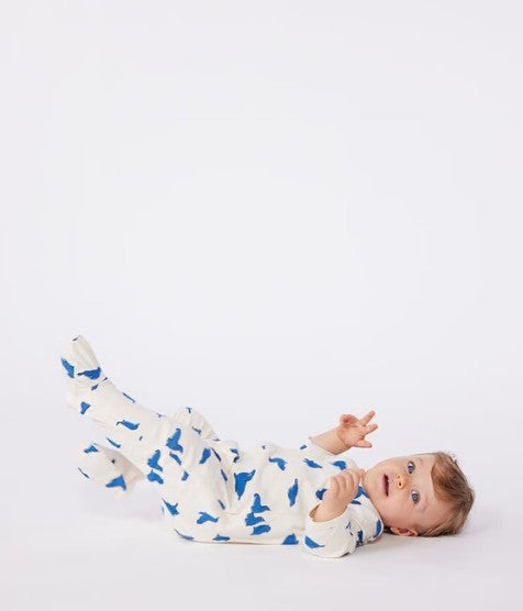 BABIES' COTTON SLEEPSUIT