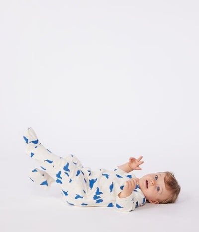 BABIES' COTTON SLEEPSUIT