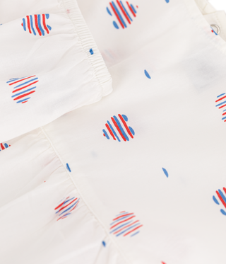 BABY GIRL'S ORGANIC COTTON DRESS AND BLOOMERS