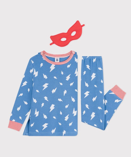 CHILDREN'S COTTON FANCY DRESS PYJAMAS WITH CAPE