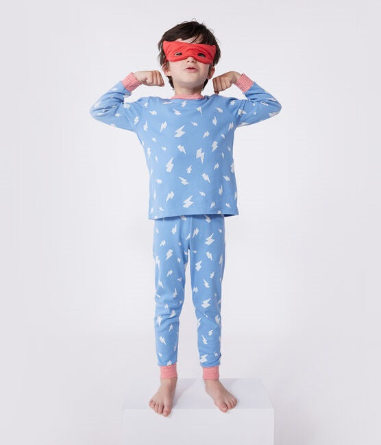 CHILDREN'S COTTON FANCY DRESS PYJAMAS WITH CAPE