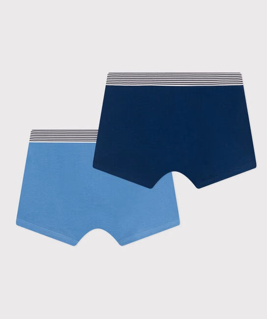 BOY'S COTTON BOXER BRIEF - 2-PACK