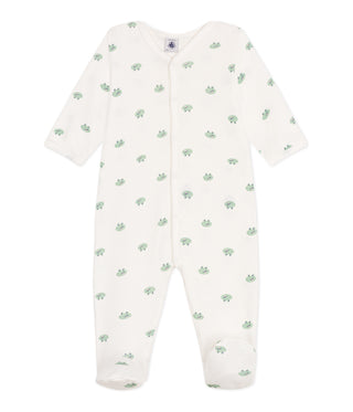 BABY UNISEX ORGANIC COTTON FOOTLESS SLEEPSUIT