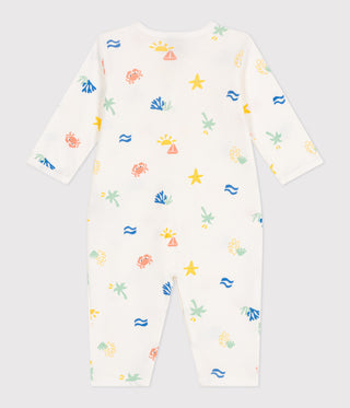 BABY UNISEX ORGANIC COTTON FOOTLESS SLEEPSUIT