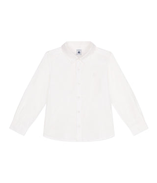 BOY'S COTTON POPLIN OXFORD SHIRT