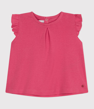 BABY GIRL'S ORGANIC COTTON BLOUSE