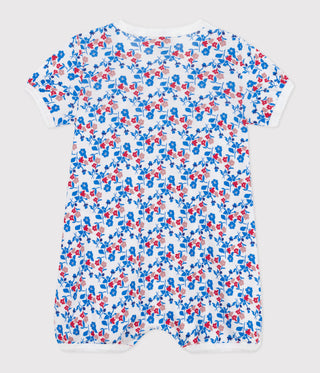 BABY GIRL'S COTTON JUMPSUIT