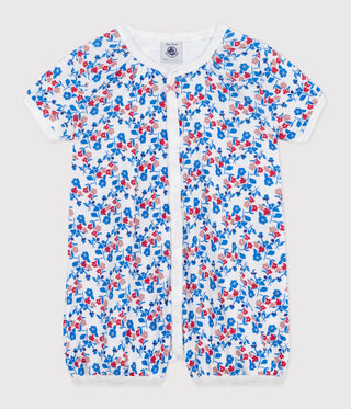 BABY GIRL'S COTTON JUMPSUIT