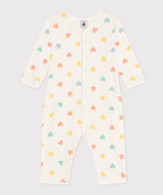 BABY UNISEX ORGANIC COTTON FOOTLESS SLEEPSUIT