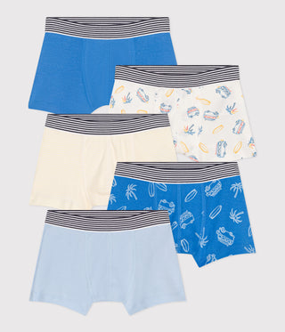 BOY'S ORGANIC COTTON BOXERS - 5-PACK