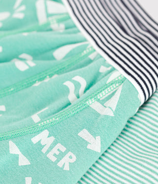 BOY'S' ORGANIC COTTON BOXERS - 2-PACK