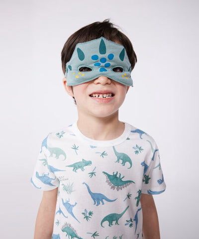 BOY'S COTTON SHORT PYJAMAS WITH MASK