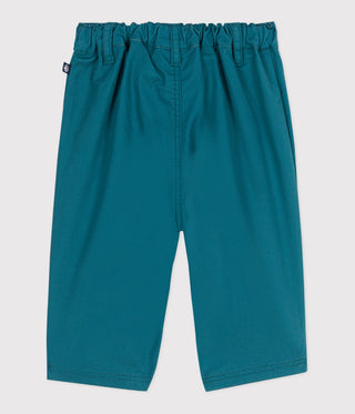 BABY BOY'S ORGANIC COTTON TWILL PANTS