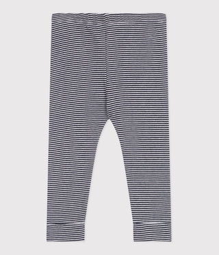 BABY UNISEX ORGANIC COTTON LEGGINGS WITH ICONIC STRIPES
