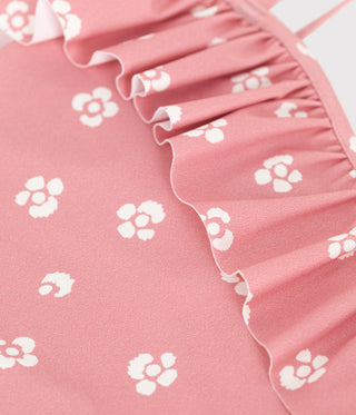 GIRL'S ONE-PIECE FLORAL SWIMSUIT