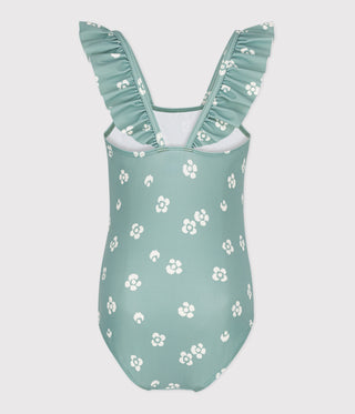 GILR'S ONE-PIECE FLORAL SWIMSUIT