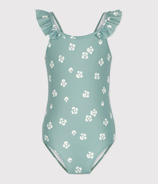 GILR'S ONE-PIECE FLORAL SWIMSUIT