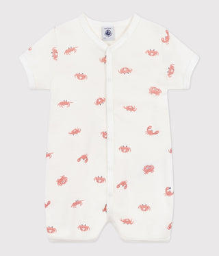 BABY BOY'S ORGANIC COTTON ROMPERS