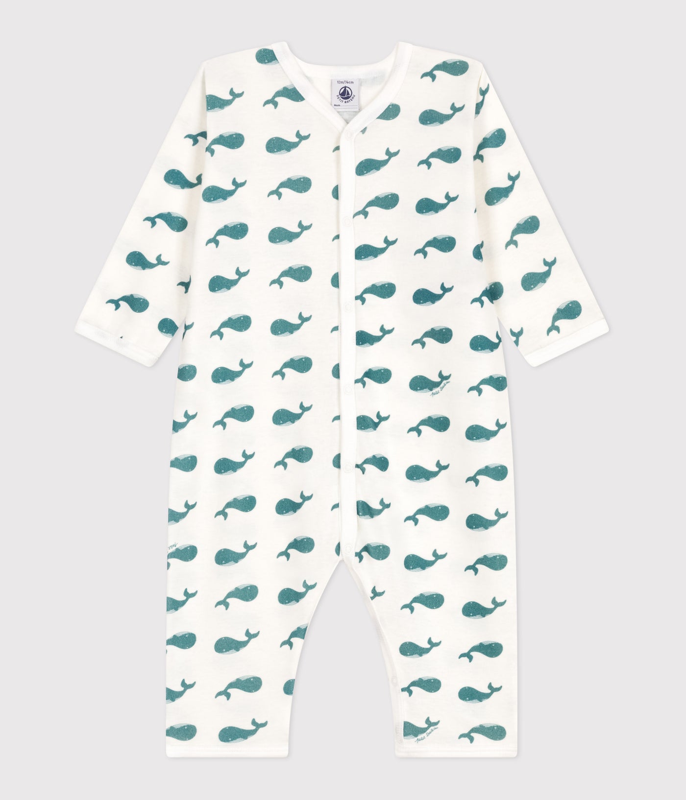 BABIES' COTTON SLEEPSUIT