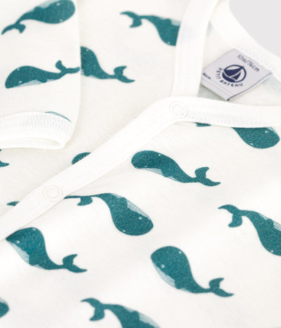 BABIES' COTTON SLEEPSUIT