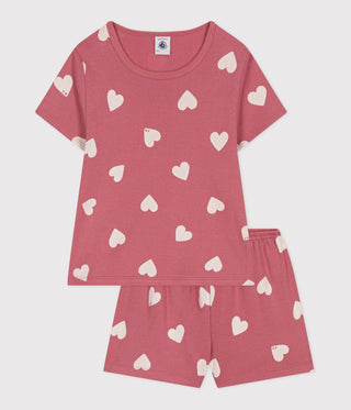 GIRL'S ORGANIC COTTON PYJACOURT