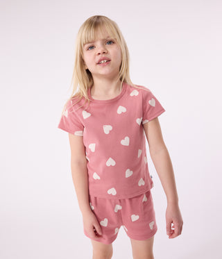 GIRL'S ORGANIC COTTON PYJACOURT