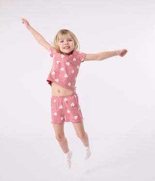 GIRL'S ORGANIC COTTON PYJACOURT
