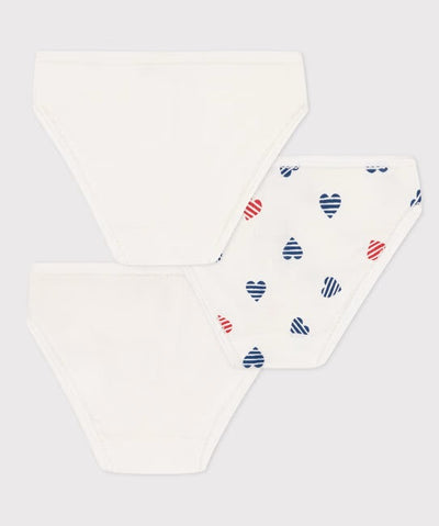 GIRL'S COTTON PANTY - 3-PACK