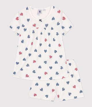 GIRL'S ORGANIC COTTON PYJACOURT
