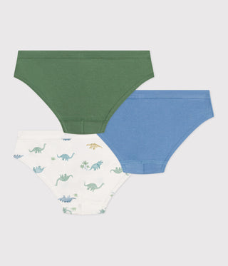 BOY'S ORGANIC COTTON BRIEFS - 3-PACK