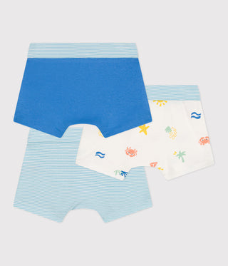 BOY'S ORGANIC COTTON BOXERS - 3-PACK