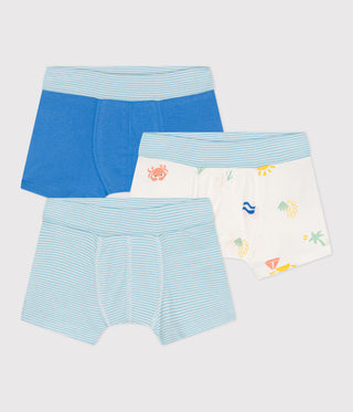 BOY'S ORGANIC COTTON BOXERS - 3-PACK