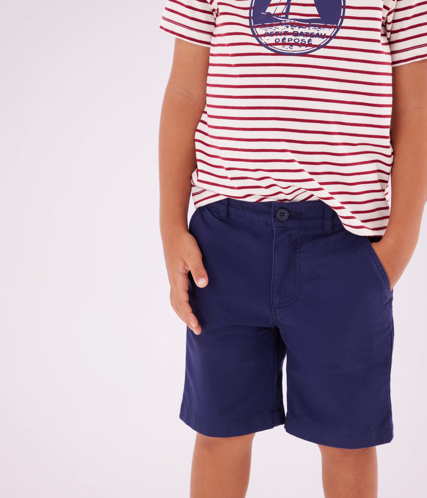 CHILDREN'S COTTON BERMUDA SHORTS