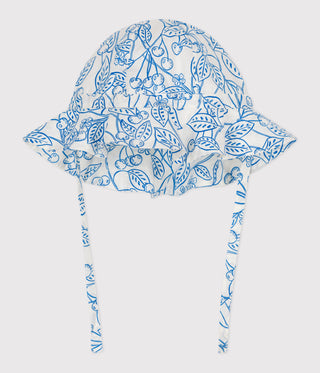 BABY GIRL'S COTTON SUN HAT