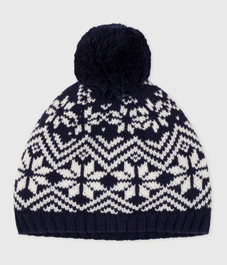 BABY UNISEX BEANIE WITH A FLEECE LINING