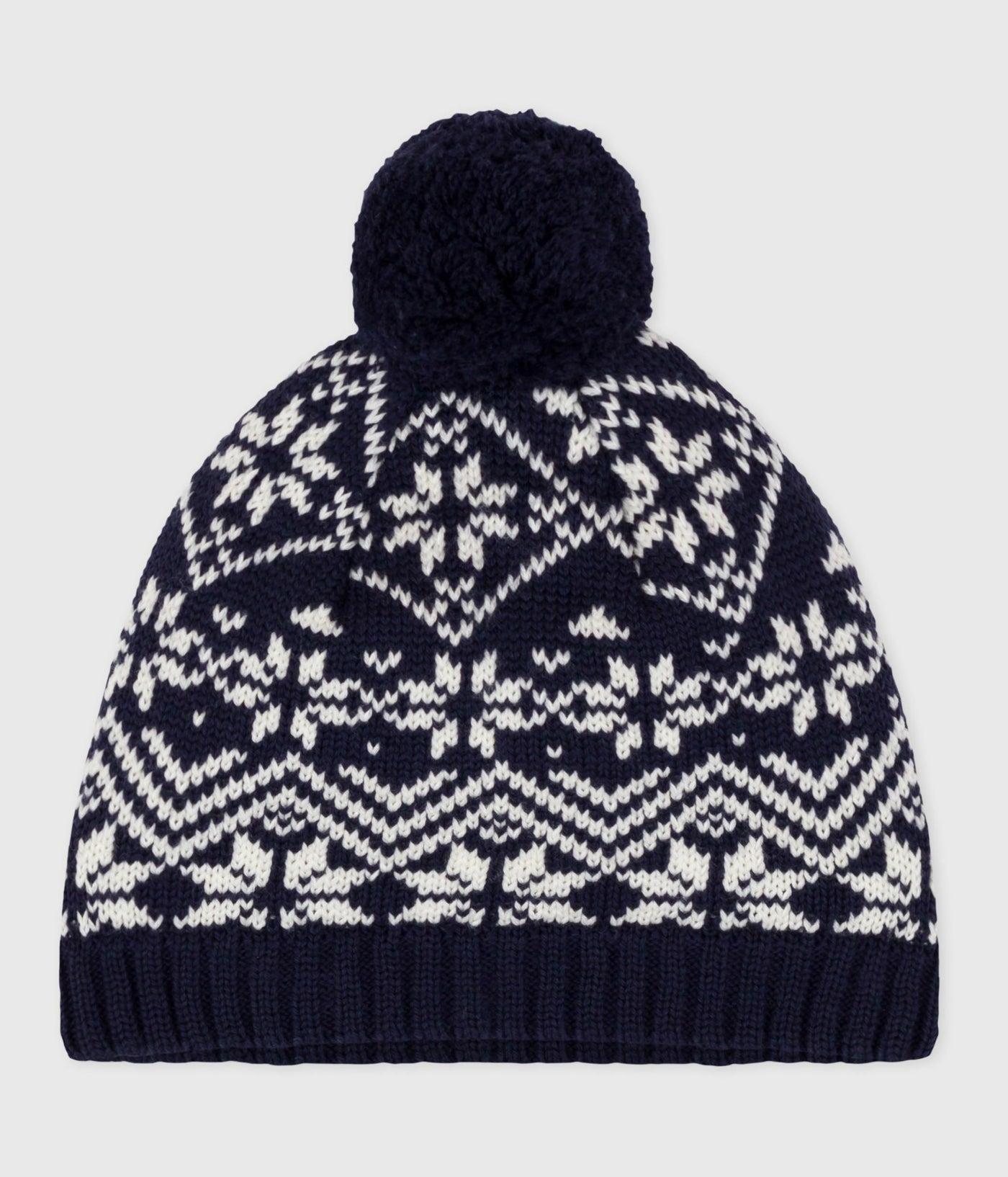 CHILDREN'S WOOLLEN JACQUARD HAT
