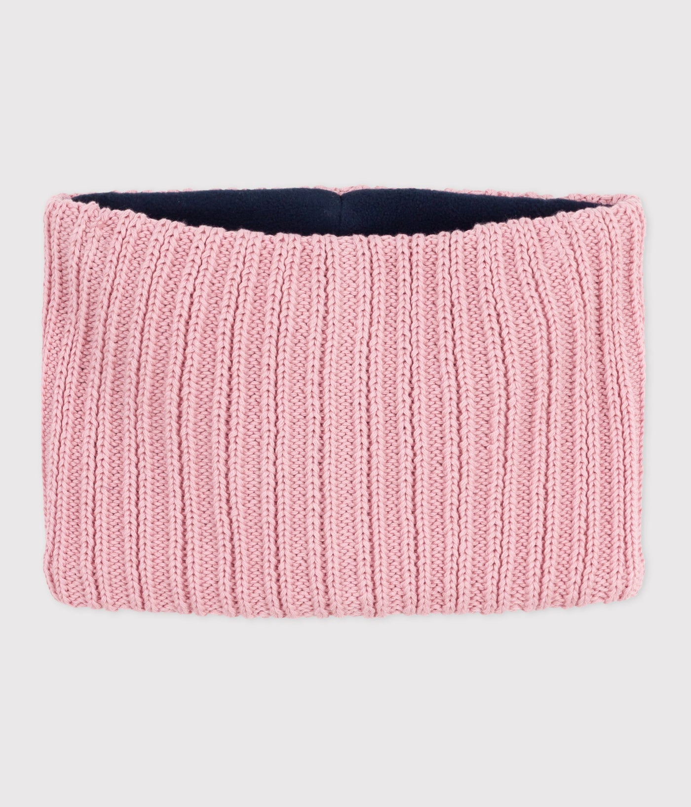 CHILDREN'S FLEECE-LINED KNITTED SNOOD