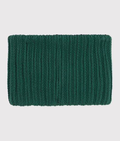 CHILDREN'S FLEECE-LINED KNITTED SNOOD