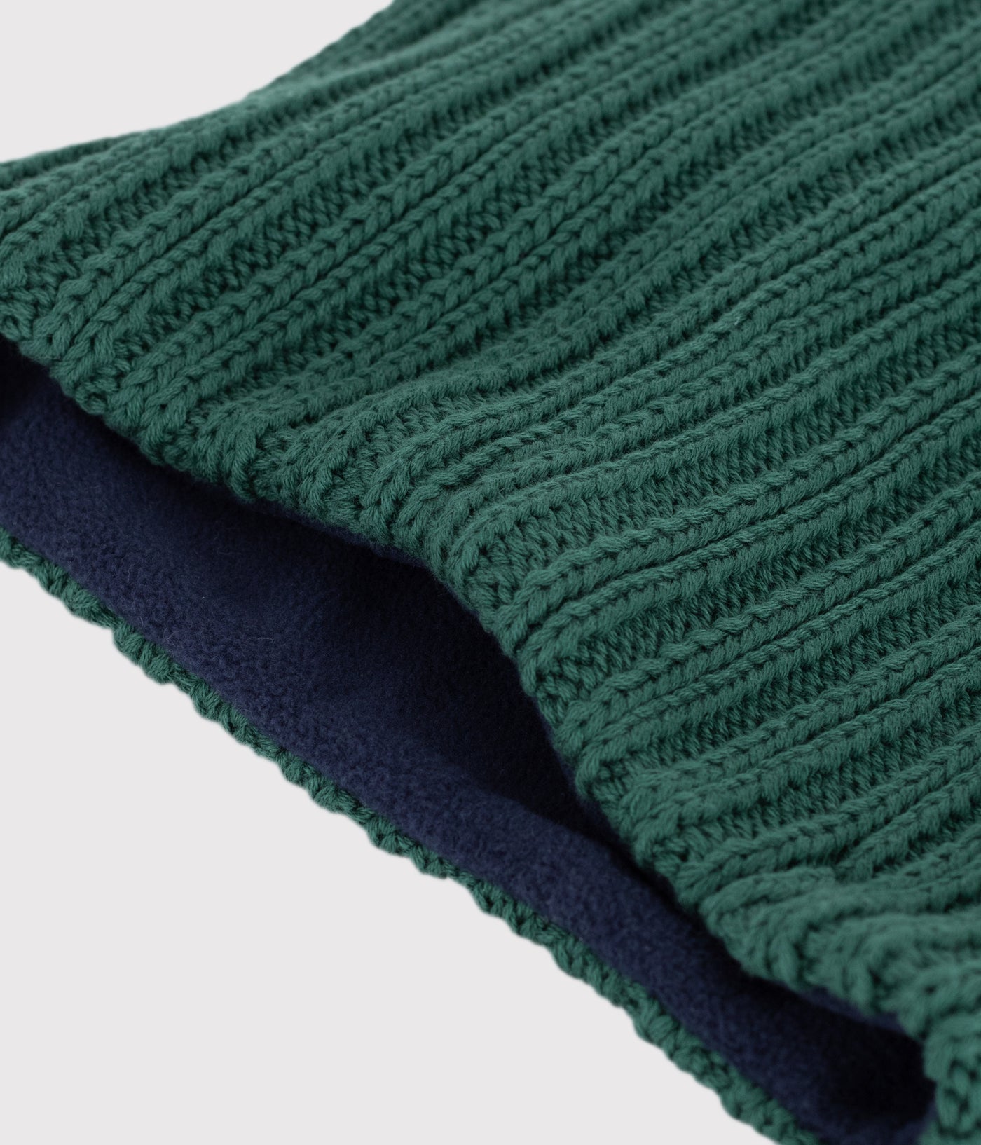 CHILDREN'S FLEECE-LINED KNITTED SNOOD